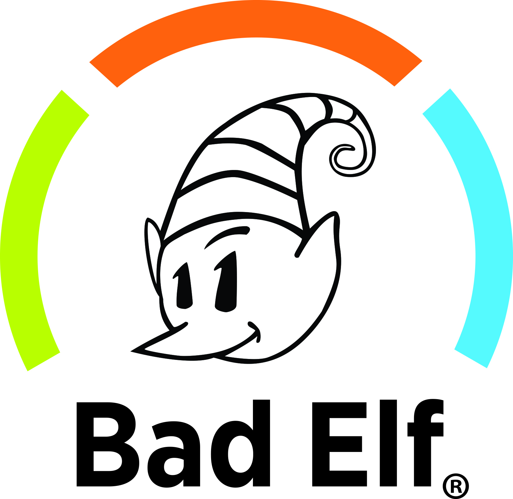 BadElf logo and link to website